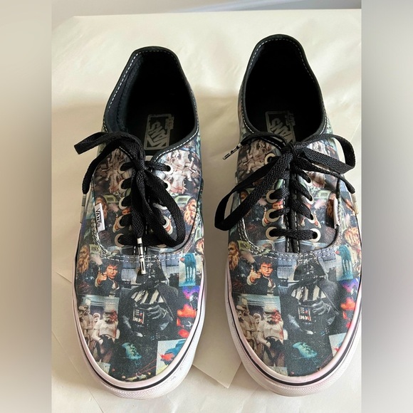 Vans Men’s May The Force Be With You Low Top Lace Up Sneakers Sz US 10 - Picture 1 of 15